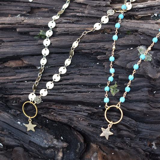 Star Drop Necklace