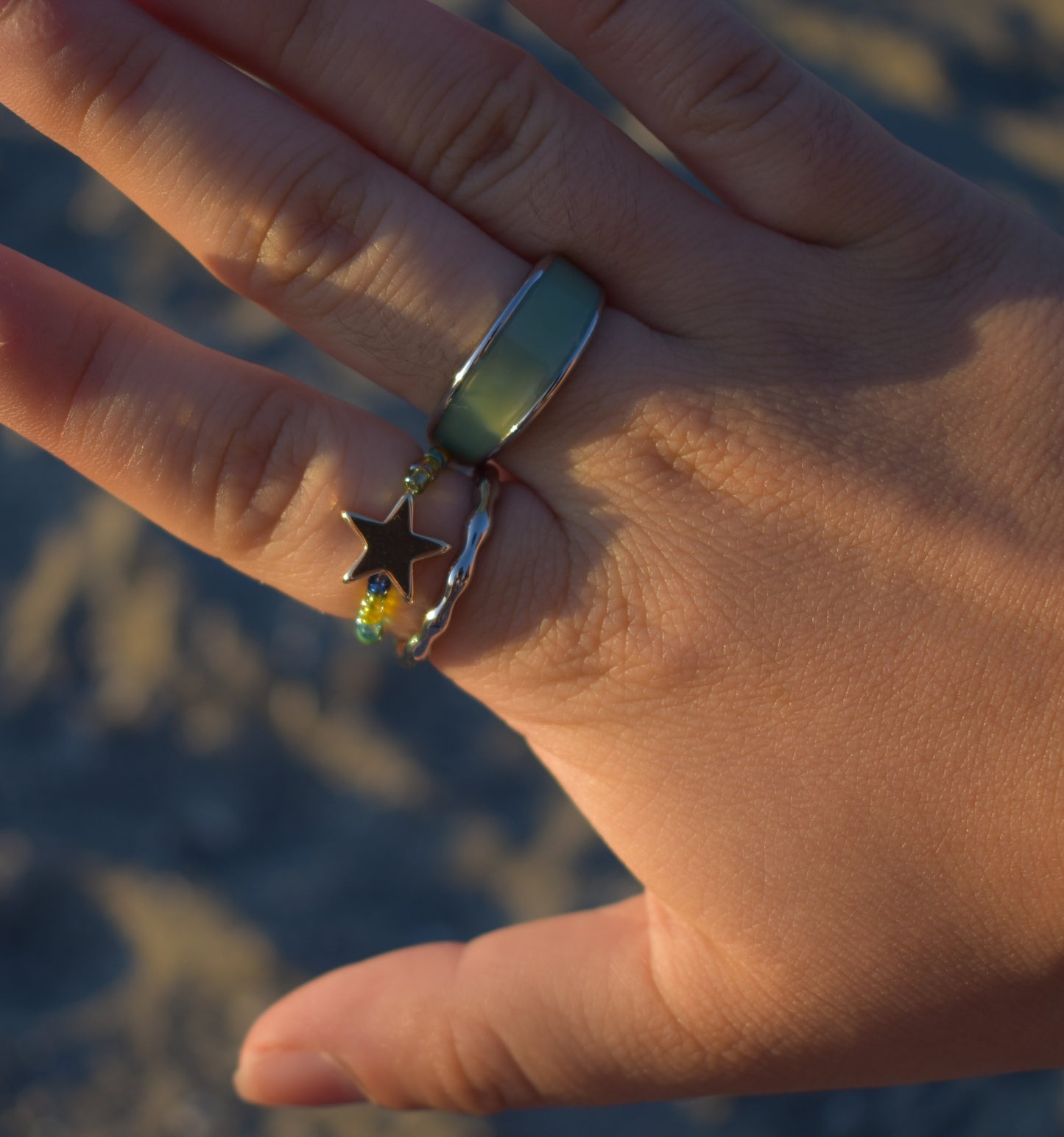 Stretchy Star Ring