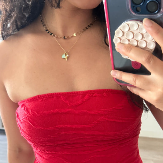 Coin Stacking Necklace