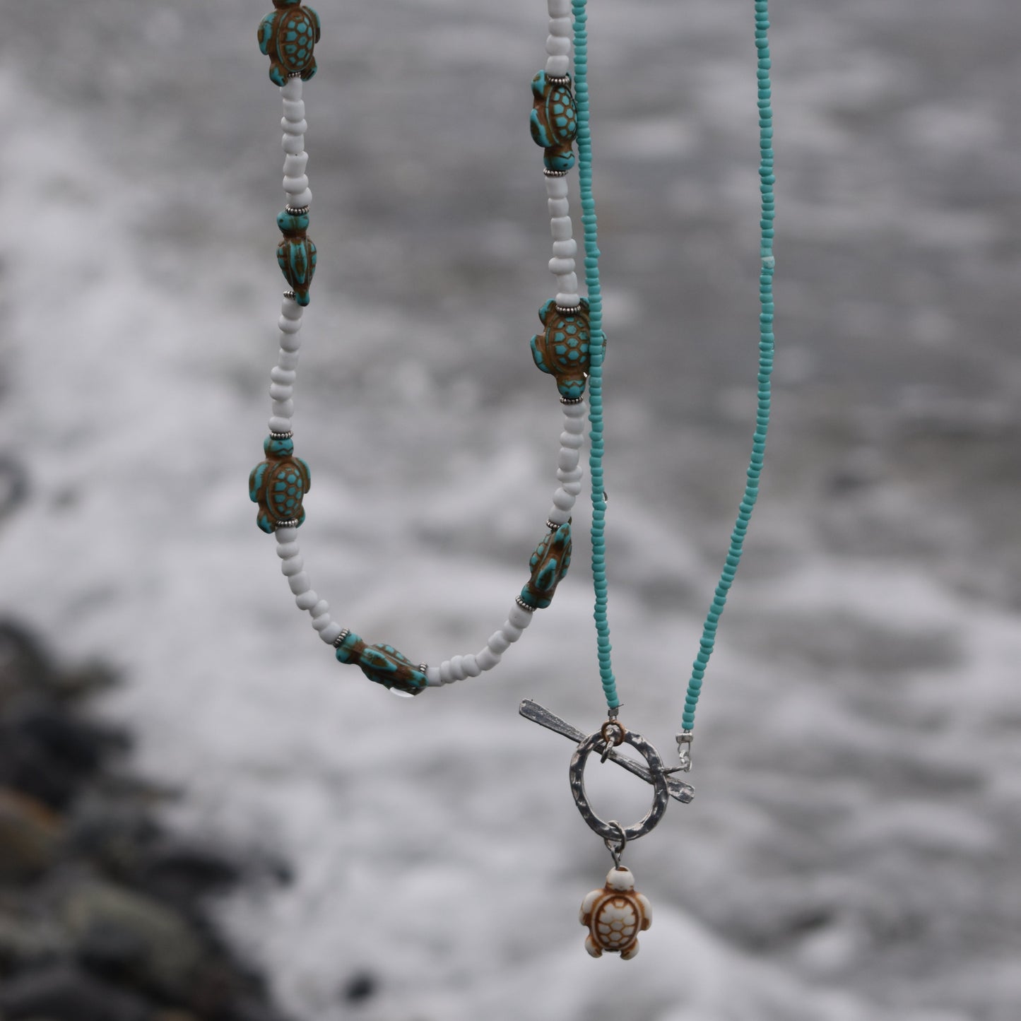 Turquoise Turtle Necklace