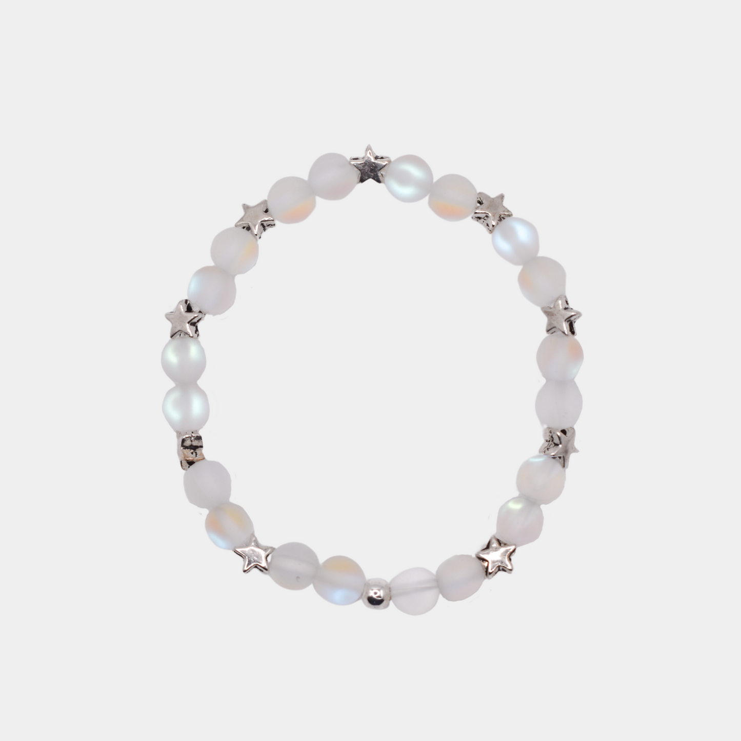 Iridescent Stars Strechy Bracelet