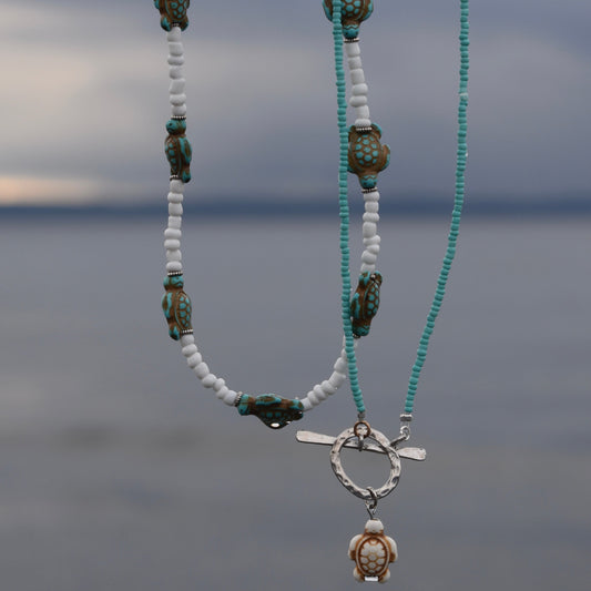 Turquoise Turtle Necklace