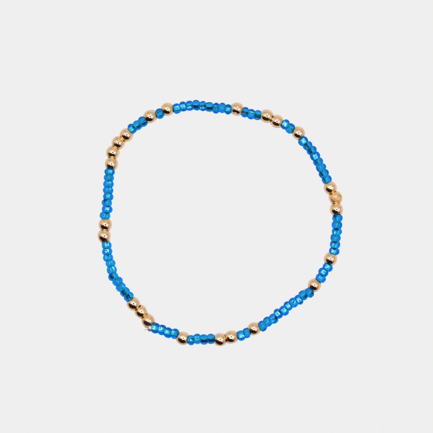 Blue Pop Stretchy Bracelet