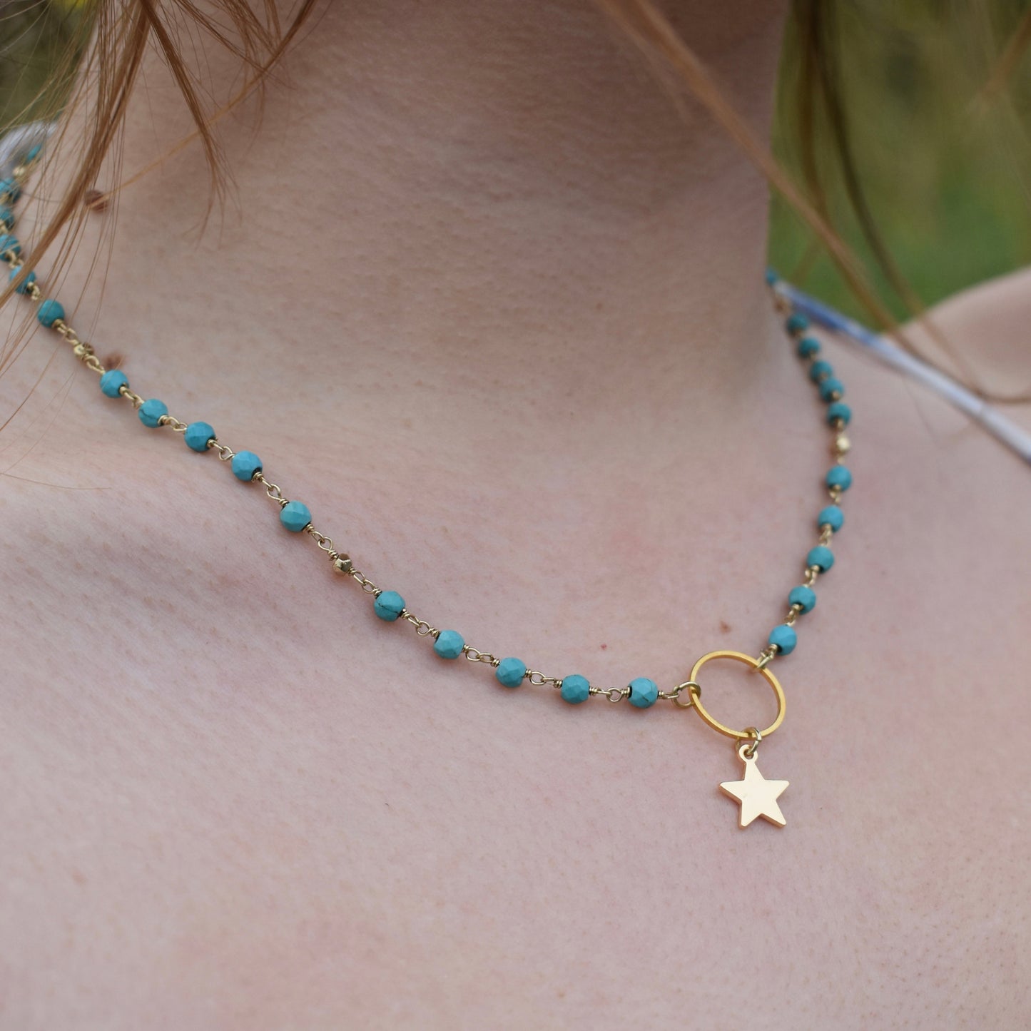 Star Drop Necklace