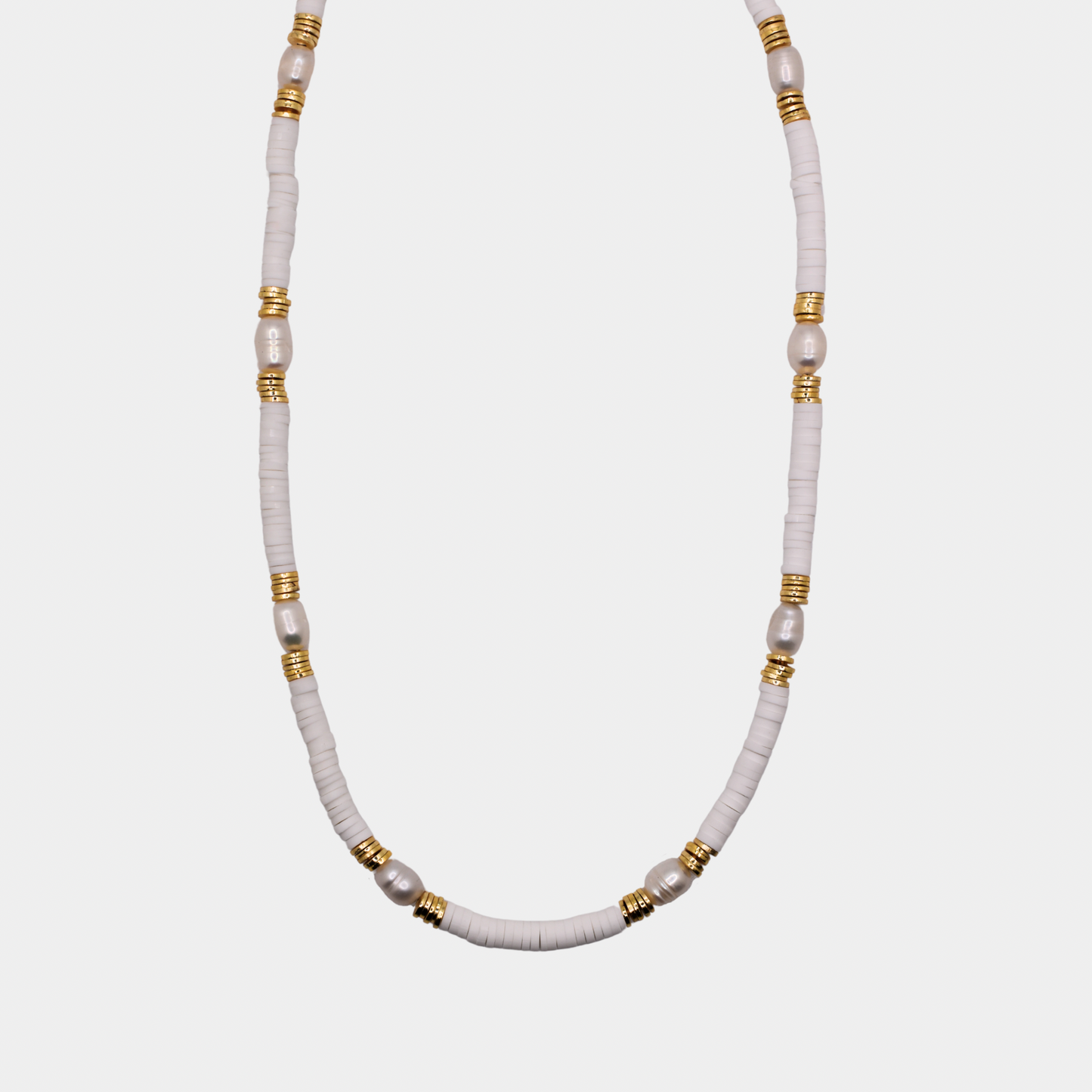 Pearl Heishi Necklace