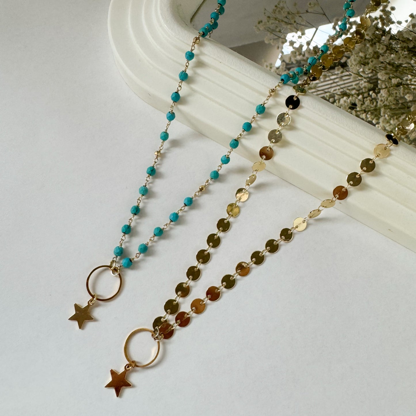 Star Drop Necklace