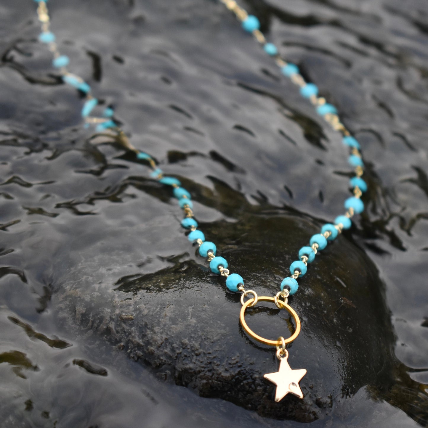 Star Drop Necklace
