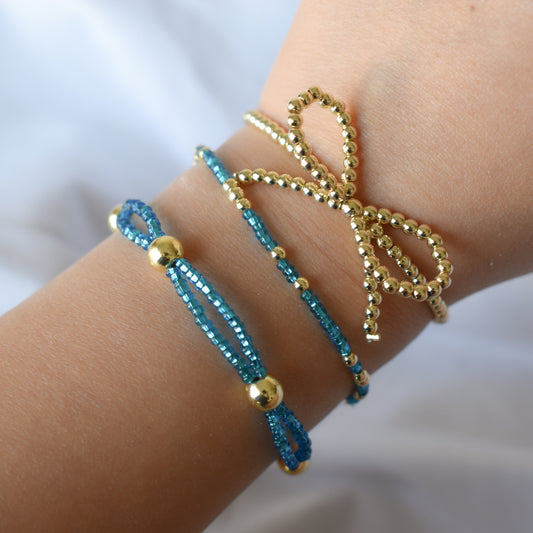 Gold Bow Bracelet