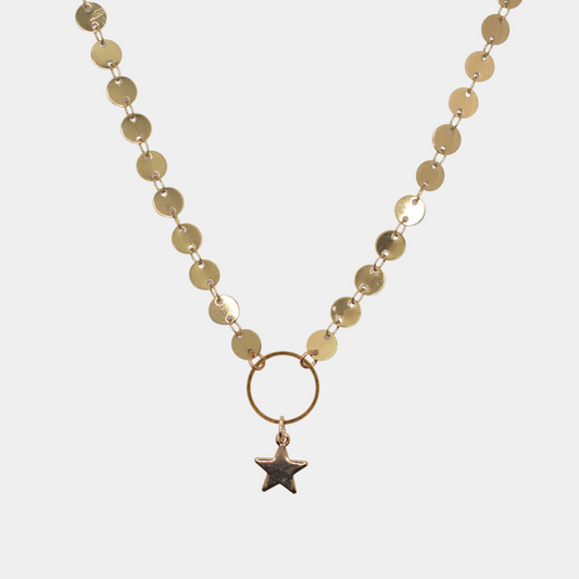 Star Drop Necklace