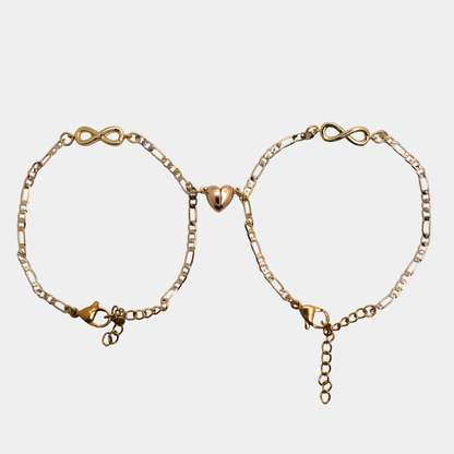 Infinity Heart Bracelets